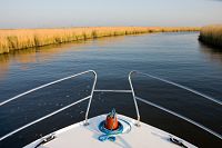 Boating on the River Bure in the Norfolk Broads